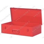 Caisse de rangement - marque inconnue - réf 0164 - métallique - rouge - pour meuleuse 115 / 125 mm Caisse de rangement - marque inconnue - réf 0164 - métallique - rouge - pour meuleuse 115 / 125 mm