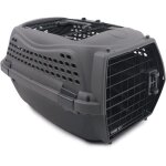 Caisse de transport pour chat m. pets eco giro - cage en plastique - taille s - gris Caisse de transport pour chat m. pets eco giro - cage en plastique - taille s - gris