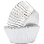 Caissettes de prsentation - scrapcooking - 48 pices - argent
