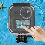 Caisson tanche tui de protection de plonge pour gopro max 360 coque de botier tanche pour camra ...