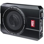 Caisson de grave amplifi� - mtx audio - rtu8p - 20 cm - 150w rms - t�l�commande ebc