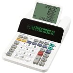 Calculatrice de bureau sharp el - 1501 - affichage sans papier et encre - lcd 12 chiffres - 5 lignes