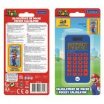 Calculatrice de poche - super mario - 8 chiffres - cran solaire - couvercle de protection - cologique ...