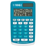Calculatrice scientifique - texas instruments - ti - 106 ii solaire - bleu