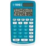Calculatrice scientifique - texas instruments - ti - 106 ii - solaire - poche - cran  deux lignes