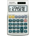 Sharp el - 250 s calculatrice de poche blanc bleu ecran: 8 solaire � pile(s) (l x h x p) 71 x 16 x 115 ...
