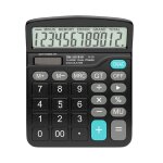 Calculatrice financire - td - solaire - grand cran - abs - 12 chiffres daffichage