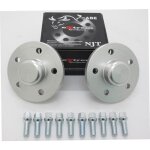 Cales elargisseur de voies alu 40mm entraxe 112 - 5 bague 666 avec bague de centrage und fettkappe mercedes ...