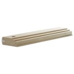 Cale de frappe professionnelle - wolfcraft - profi 6947000 - marron - pour parquet et plancher stratifi� ...