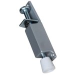 Cale - porte � p�dale 13mm verni argent - ibfm - 242