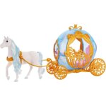 Calche de cendrillon - mattel - disney princesses - dtails dors - cheval blanc -  partir de 3 ans ...