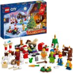 Calendrier de lavent lego city 60352 - figurine pre nol - cadeau pour enfants