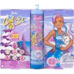 Calendrier de lavent noel pour barbie color reveal : 1 poupee mannequin 3 animaux tenues accessoires ...