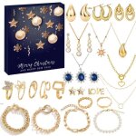 Calendrier de lavent no�l bijoux 2024 femme fille - marsee - 24 surprises collier boucles doreilles bracelet ...
