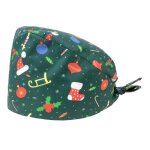 Calot chirurgien dentiste ? vert � plusieurs motifs (no�l)