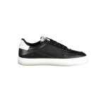 Calvin klein basket sneakers sport running femme noir textile sf17410