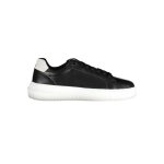 Calvin klein basket sneakers sport running femme noir textile sf17411