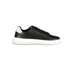 Calvin klein basket sneakers sport running homme noir textile sf17372