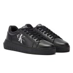 Calvin klein jeans chunky cupsole lace up mon baskets noires pour femmes - eu 39