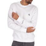 Sweat - calvin klein jeans - essential - blanc - homme - manches longues Sweat - calvin klein jeans - essential - blanc - homme - manches longues