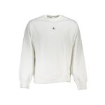 Calvin klein pull molleton homme blanc textile sf18758