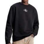 Calvin klein sweat - shirt pour homme monogram noir j30j323434beh