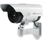 Camra factice dextrieur avec led solaire