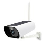 Camera ip td 24ghz 1080p hd extrieur wifi autonome solaire connecte extrieur vision nocturne dtection ...