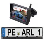 Camra de recul hd sans fil pa - 570 avec moniteur et avertisseur