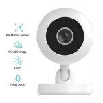 Camra de scurit a2 hd 480p camra de vido surveillance sans fil wifi rotation  360 degrs contrle ...
