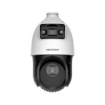 Cam�ra de s�curit� ip hikvision double objectif ptz d�me poe 4mp + 4mp 2. 8mm + 4. 8 - 120mm ext�rieur ...