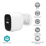 Nedis caméra wifi extérieure sur batterie avec autonomie jusquà 10 mois et micro / - 4mp Nedis caméra wifi extérieure sur batterie avec autonomie jusquà 10 mois et micro / - 4mp