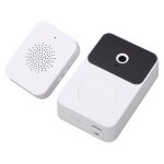 Camra de sonnette sans fil - omabeta - vision nocturne infrarouge - appels vido - batterie longue dure ...