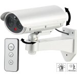 Camra de surveillance factice - noname - dtecteur de mouvement - alarme 85 db - sans fil - noir