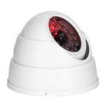Camra de surveillance factice - omabeta - dme intrieur / extrieur - sans fil - led clignotant