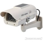 Camra de surveillance factice - noname - solaire - led clignotante - tanche - fixe