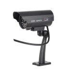 Cam�ra de surveillance de s�curit� cam�ra factice cctv s�curit� surveillance cam�ra simulation rouge ...