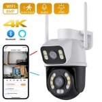 Camera de surveillance - prumya - ptz 8mp - double lentille - dtection ai - auto tracking