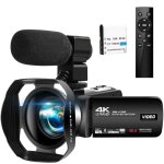 Caméscope numérique - non spécifié - 4k - 48 mp - zoom 18x - Écran lcd 30 Caméscope numérique - non spécifié - 4k - 48 mp - zoom 18x - Écran lcd 30