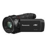 Camscope 4k panasonic hc - vxf1 - zoom optique 24x leica - wi - fi - noir