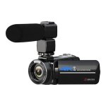 Cam�scope num�rique 4k avec �cran tactile zoom 40x microphone et objectif grand angle yonis