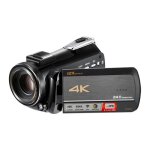 Camscope numrique 4k hd vision nocturne wifi 12x zoom optique 100x zoom numrique noir standard yonis ...