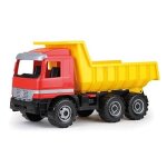 Camion benne - lena - 02031ec - verrouillable - jaune - pour enfants  partir de 3 ans