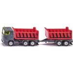 Camion - benne avec remorque basculante et remorque  benne basculante siku - modle rduit adapt ds ...