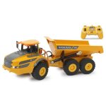 Camion  benne - volvo - a40 g - radiocommand - 1:20 - extrieur - jaune
