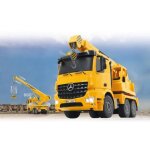 Camion grue mobile tlcommand tlguid 1:20 mercedes arocs 24ghz lumire