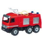 Camion pompier mercier - jouet pour enfant de 3 ans - 64cm - projection deau jusqu 8m