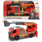 Camion de pompier scania dickie 35cm avec fonctions sonores et lumineuses