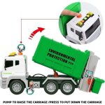 Camion poubelle jouet enfant gros camion jouet pour garcon fille 5 6 7 8 ans vhicule de chantier avec ...