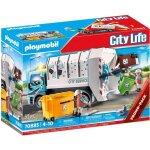 Camion poubelle playmobil 70885 avec effets lumineux - 2 personnages et accessoires